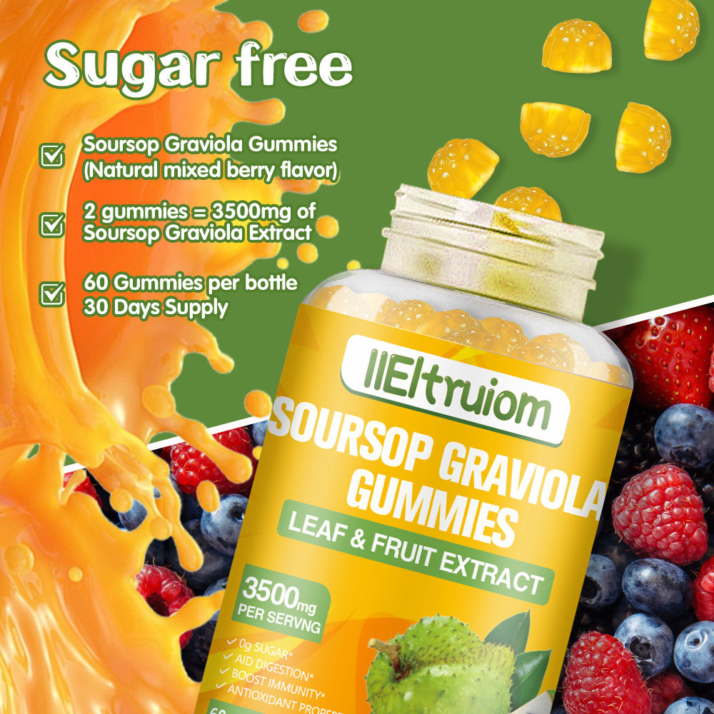 Soursop Gummies for Adults